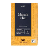 M&amp;amp;S Masala Chai Teabags   50 per pack