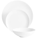 M&amp;amp;S Maxim Coupe Porcelain Dinner Set White   12 per pack