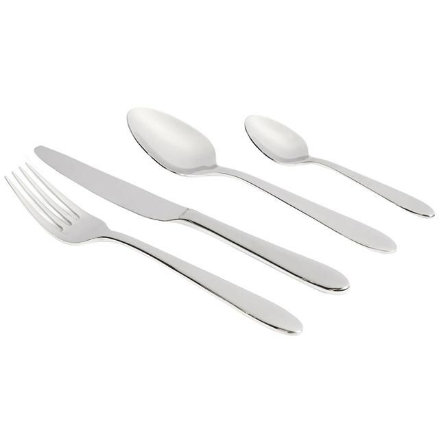M&amp;amp;S Maxim Stainless Steel Cutlery Set   16 per pack