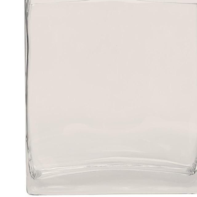 M&amp;amp;S Medium Cube Vase 'One Size Clear