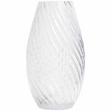 M&amp;amp;S Medium Swirl Glass Vase