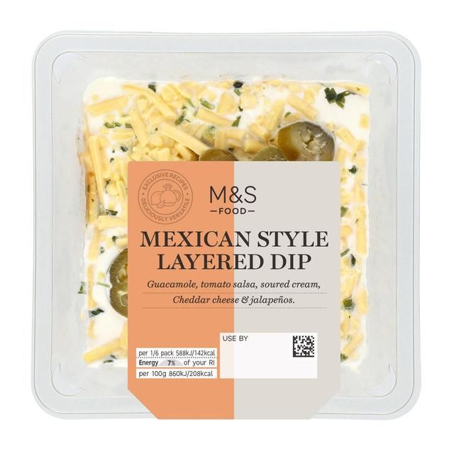 M&amp;amp;S Mexican Style Layered Dip   410g