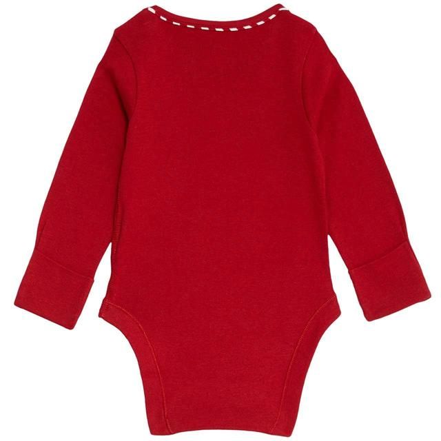 M&amp;amp;S My First Christmas Bodysuit 9-12 Months Red