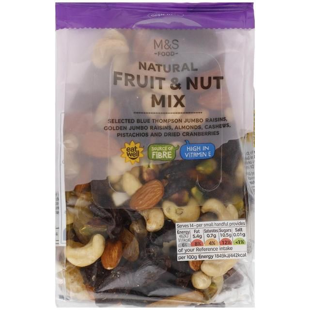 M&amp;amp;S Natural Fruit &amp;amp; Nut Mix   350g