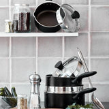 M&amp;amp;S New York Salt &amp;amp; Pepper Mills Silver