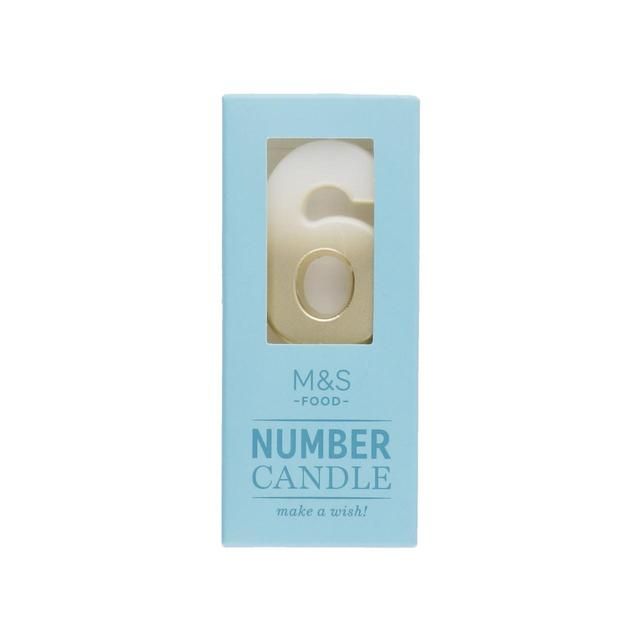 M&amp;amp;S Number 6 Candle