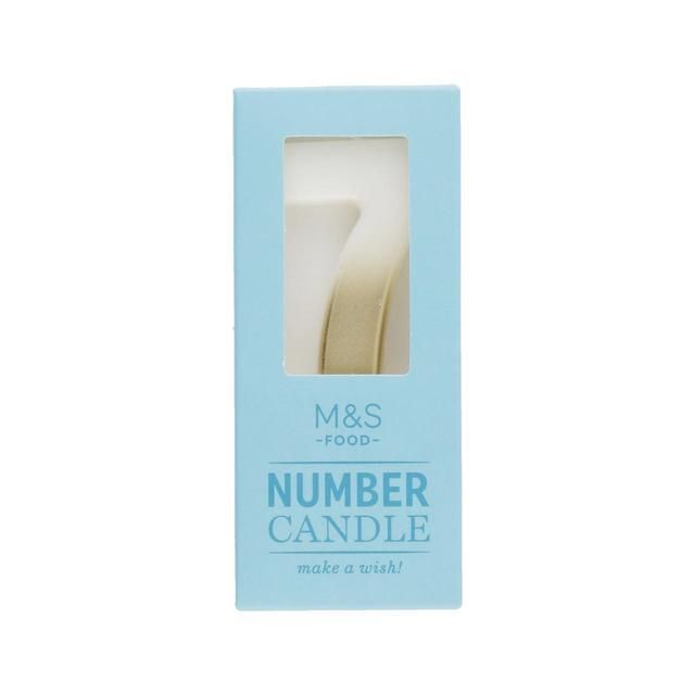 M&amp;amp;S Number 7 Candle