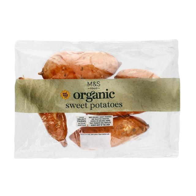M&amp;amp;S Organic Sweet Potatoes   700g