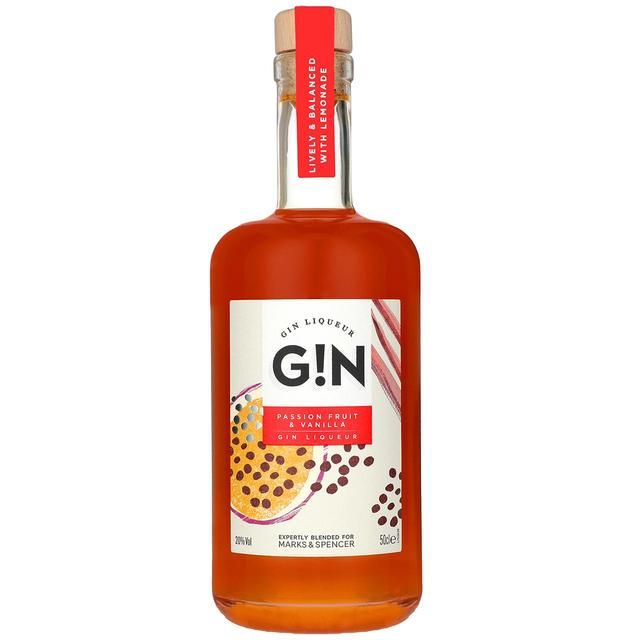 M&amp;amp;S Passion Fruit &amp;amp; Vanilla Gin Liqueur   500ml