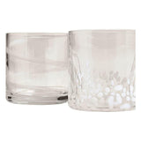 M&amp;amp;S Patterned White Tumblers Set   4 per pack
