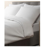 M&amp;amp;S Percale Duvet Cover Single-King Size White
