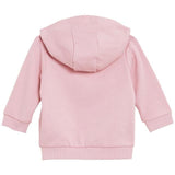 M&amp;amp;S Pink Cotton Zip Through Plain Hoody 0-3 Years