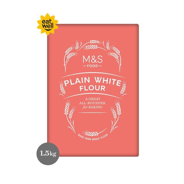 M&amp;amp;S Plain White Flour   1.5kg