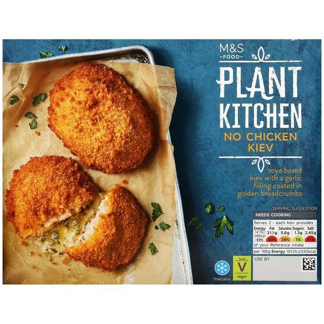 M&amp;amp;S Plant Kitchen No Chicken Kyiv   280g