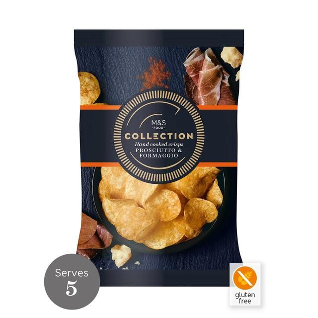 M&amp;amp;S Prosciutto &amp;amp; Formaggio Crisps   150g