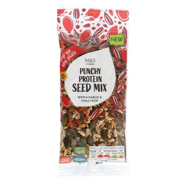 M&amp;amp;S Protein Seed Mix with Garlic &amp;amp; Chilli Seasoning   50g