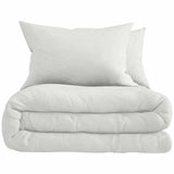 M&amp;amp;S Pure Brushed Cotton Bedding Set White