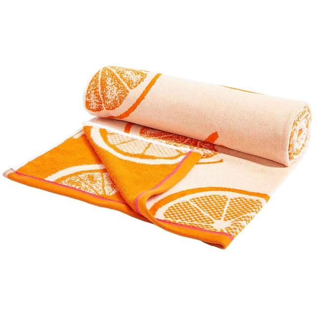 M&amp;amp;S Pure Cotton Orange Slices Beach Towel