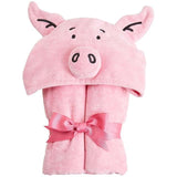 M&amp;amp;S Pure Cotton Percy Pig Kids Hooded Towel 3-5 yrs
