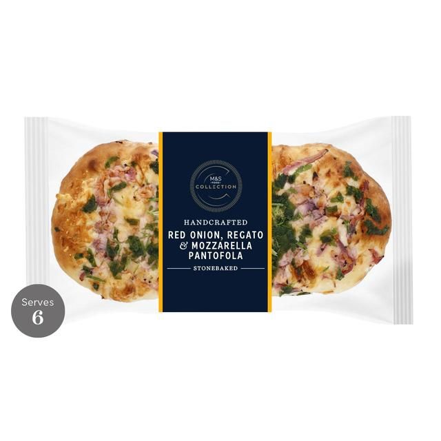 M&amp;amp;S Red Onion Regato &amp;amp; Mozzarella Pantofola   275g