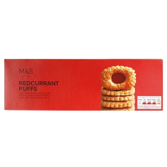 M&amp;amp;S Redcurrant Puffs   100g