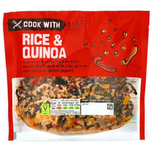 M&amp;amp;S Rice &amp;amp; Quinoa   290g