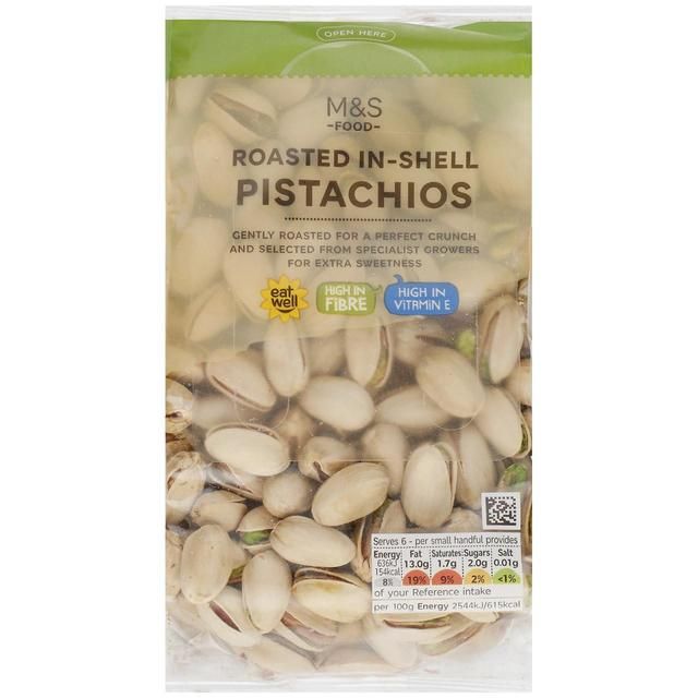 M&amp;amp;S Roasted Pistachio Nuts   300g