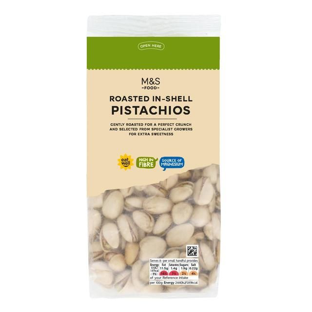M&amp;amp;S Roasted Pistachios Nuts   400g