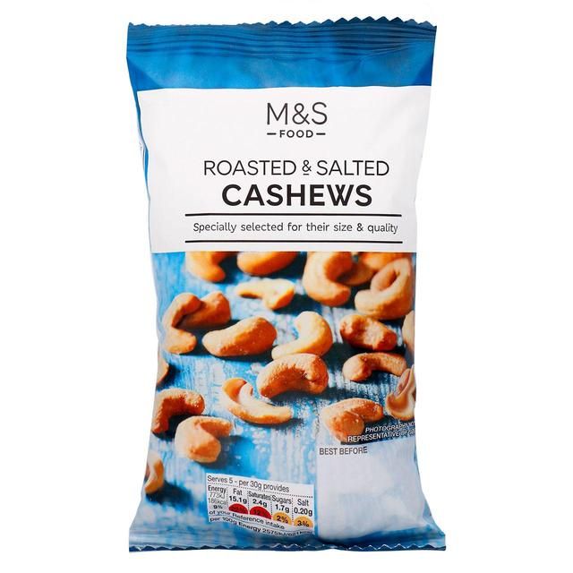M&amp;amp;S Roasted &amp;amp; Salted Cashews   150g
