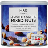 M&amp;amp;S Roasted &amp;amp; Salted Mixed Nuts   300g