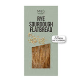 M&amp;amp;S Rye Sourdough Flatbread   130g