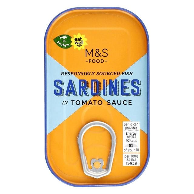 M&amp;amp;S Sardines in Tomato Sauce   120g