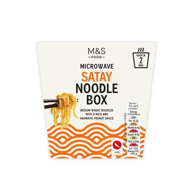 M&amp;amp;S Satay Noodle Box   300g