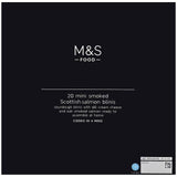 M&amp;amp;S Scottish 20 Mini Smoked Salmon Blinis   400g
