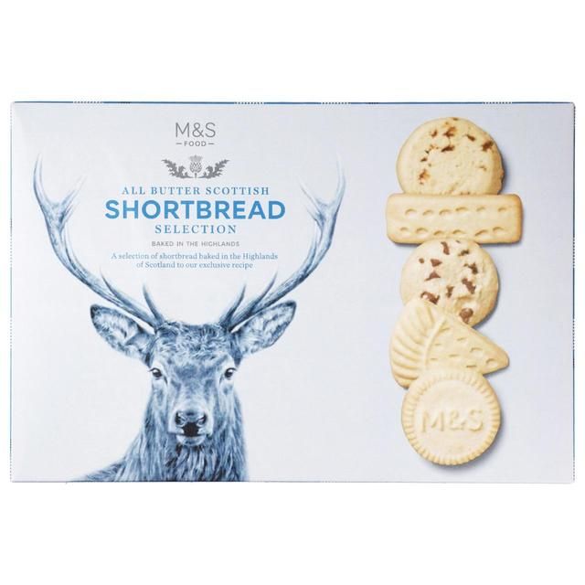 M&amp;amp;S Scottish All Butter Shortbread Selection   450g