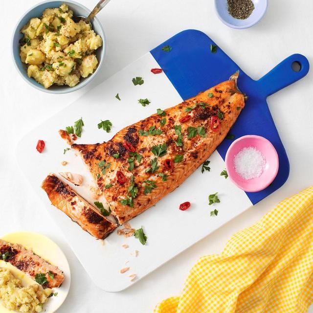 M&amp;amp;S Scottish Salmon with a Soy &amp;amp; Ginger Glaze Boneless   1kg