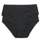 M&amp;amp;S Seam free Bikini Knickers 9-16 Years Black