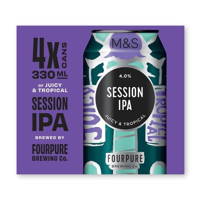 M&amp;amp;S Session IPA   4 x 330ml