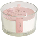 M&amp;amp;S Signature Dark Orchid &amp;amp; Musk 3 Wick Candle Pink Mix