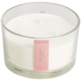 M&amp;amp;S Signature Dark Orchid &amp;amp; Musk 3 Wick Candle Pink Mix