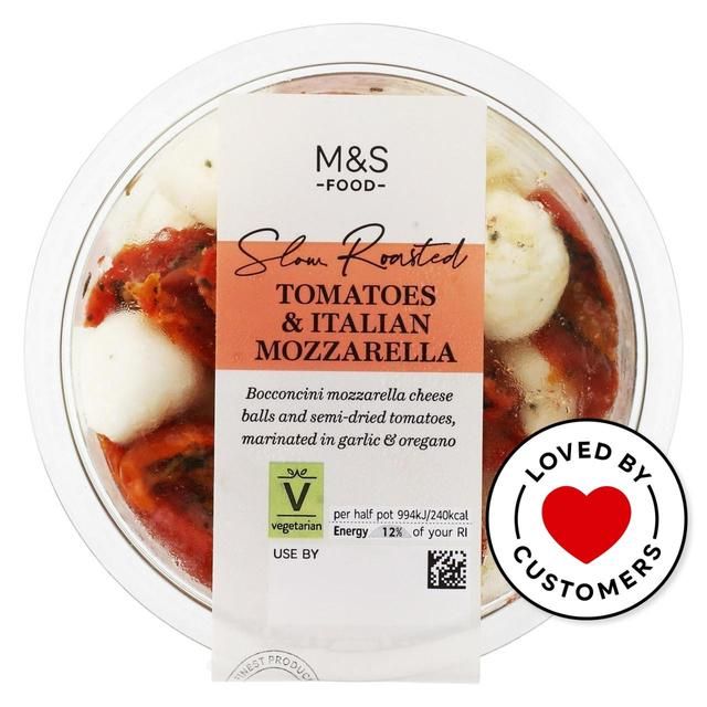 M&amp;amp;S Slow Roasted Tomatoes &amp;amp; Italian Mozzarella   200g
