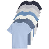 M&amp;amp;S Solid Tees 7 Pack 2-7 Years Blue
