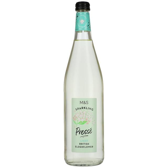 M&amp;amp;S Sparkling Light British Elderflower Presse   750ml