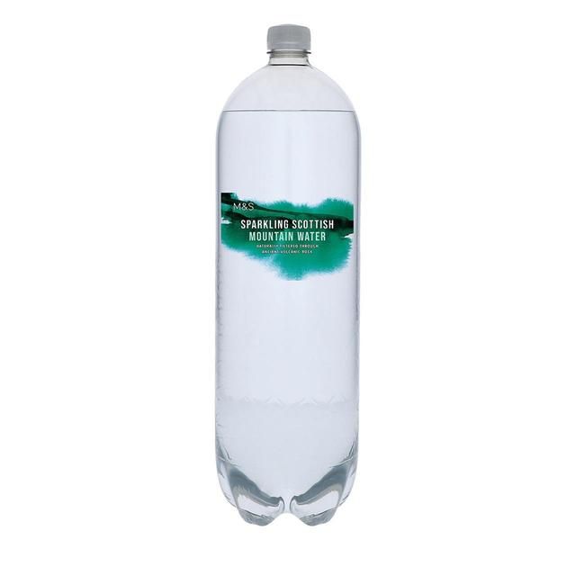 M&amp;amp;S Sparkling Scottish Mountain Water   2L