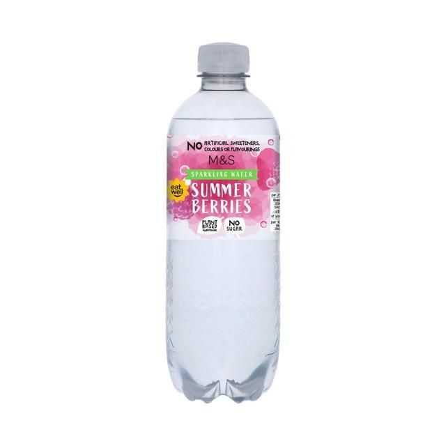 M&amp;amp;S Sparkling Summer Berries Water   500ml