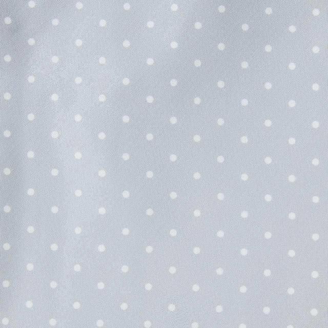 M&amp;amp;S Spotty Wipe Clean Tablecloth Grey