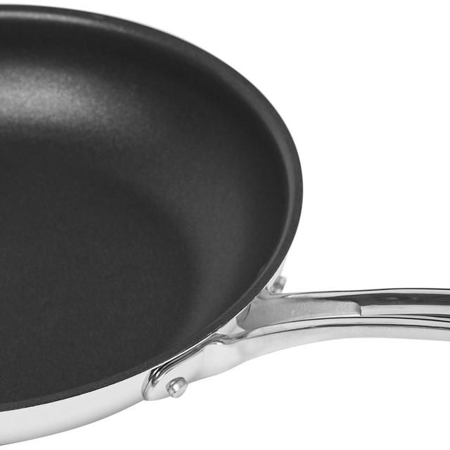 M&amp;amp;S Stainless Steel Non-Stick Frying Pan 20cm