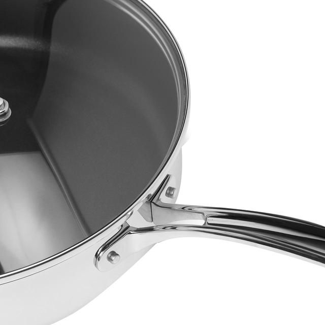 M&amp;amp;S Stainless Steel Non-Stick Saute Pan