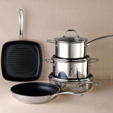 M&amp;amp;S Stainless Steel Saucepan 20cm