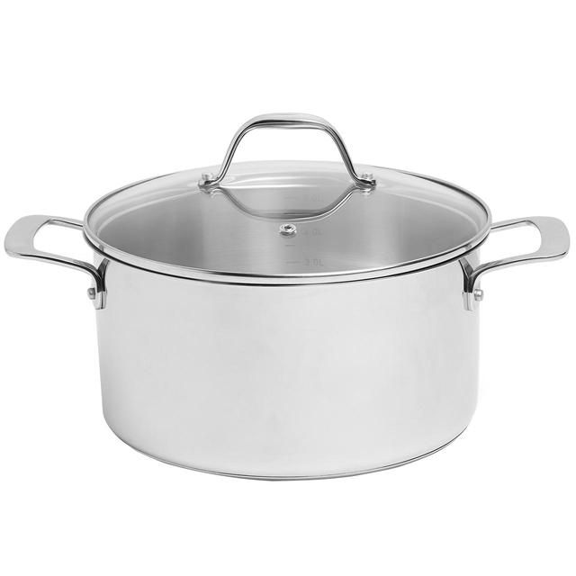 M&amp;amp;S Stainless Steel Stock pot 24cm